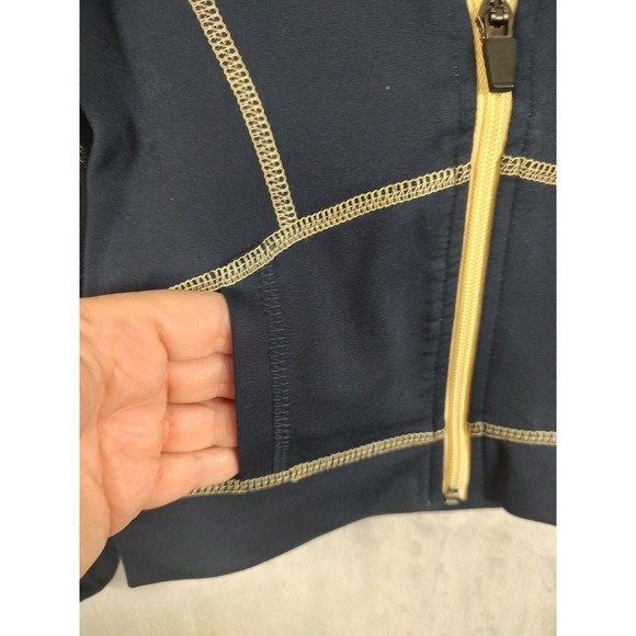 Colosseum Toddler 2T Navy Pitt Panthers Zip Up Hoodie Thumbholes - Picture 6 of 10